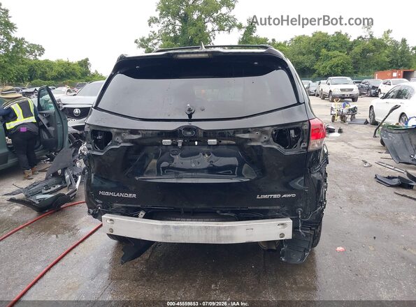 5TDDZRFH7HS436006 2017 TOYOTA HIGHLANDER Black 