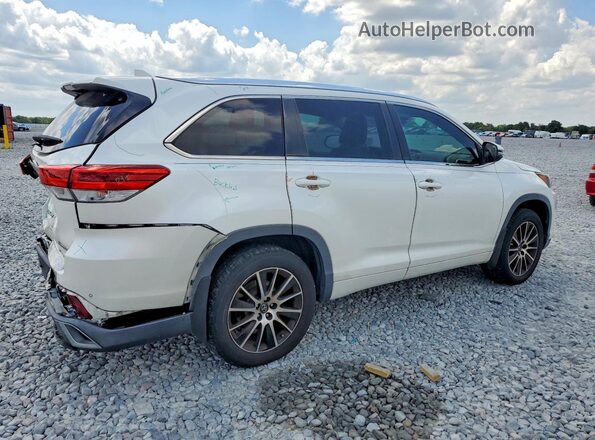 5TDDZRFH7JS896191 2018 TOYOTA HIGHLANDER White Tył prawy