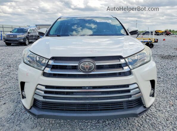 5TDDZRFH7JS896191 2018 TOYOTA HIGHLANDER White Widok z przodu