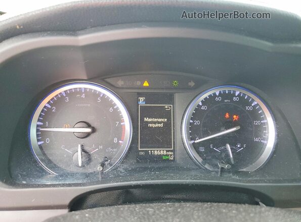 5TDDZRFH7JS896191 2018 TOYOTA HIGHLANDER White Widok zestawu wskaźników