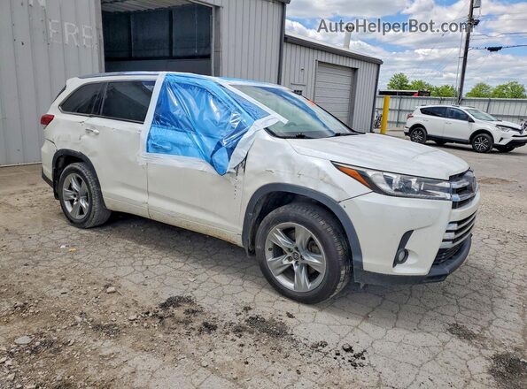 5TDDZRFH7JS907156 2018 TOYOTA HIGHLANDER White Front right