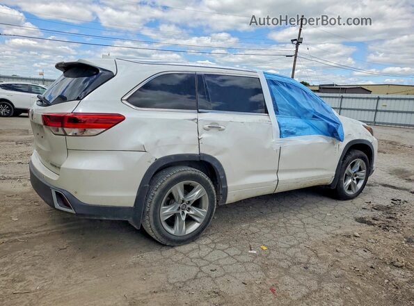 5TDDZRFH7JS907156 2018 TOYOTA HIGHLANDER White Rear right
