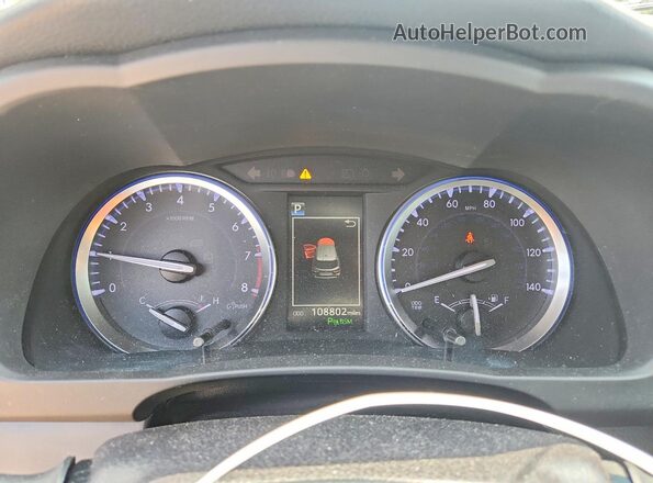 5TDDZRFH7KS917476 2019 TOYOTA HIGHLANDER Blue ხელსაწყოთა პანელის ხედი