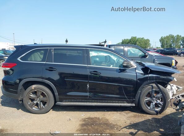 5TDDZRFH7KS939736 2019 TOYOTA HIGHLANDER Black Widok wnętrza 360 stopni