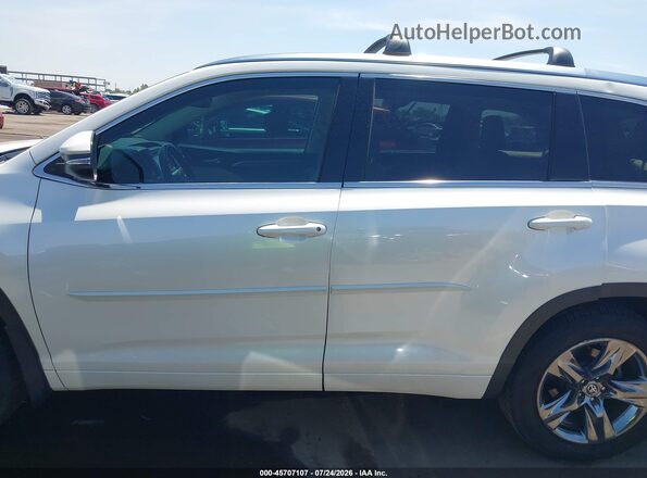 5TDDZRFH8JS898726 2018 TOYOTA HIGHLANDER White Панорамний вид салону 360°