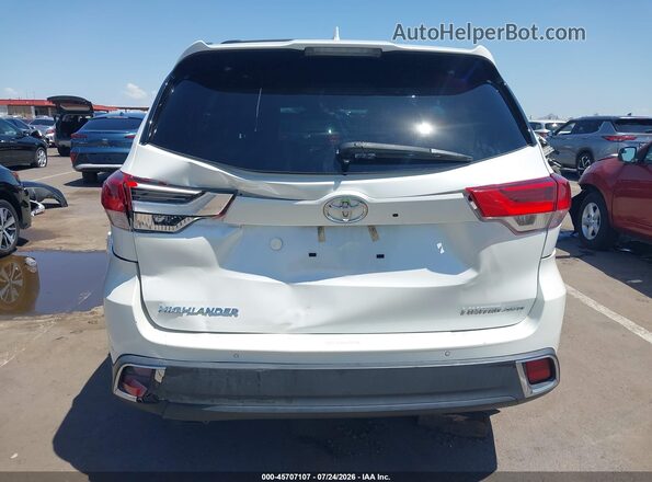 5TDDZRFH8JS898726 2018 TOYOTA HIGHLANDER White Вид спереду