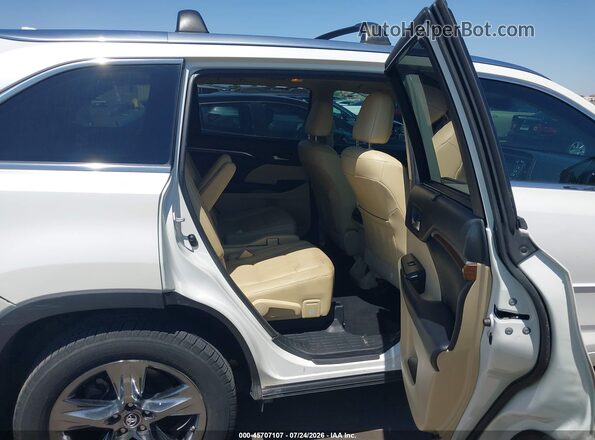 5TDDZRFH8JS898726 2018 TOYOTA HIGHLANDER White Вид наклейки з VIN-кодом