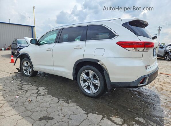 5TDDZRFH8KS995748 2019 TOYOTA HIGHLANDER White Rear left