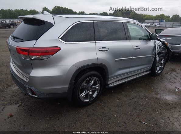 5TDDZRFH9HS456418 2017 TOYOTA HIGHLANDER Silver Tył prawy