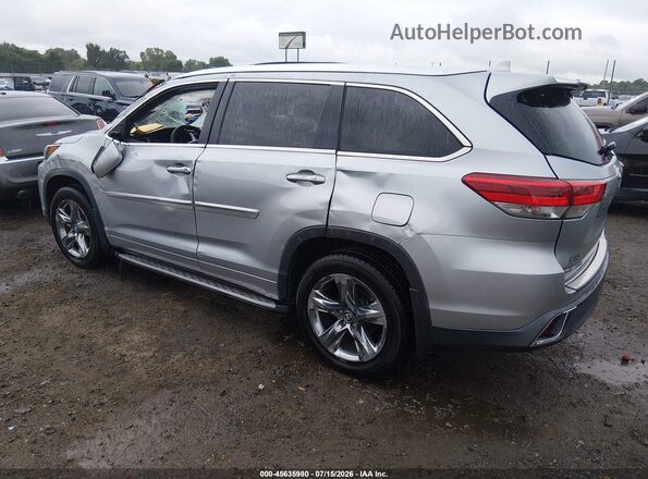 5TDDZRFH9HS456418 2017 TOYOTA HIGHLANDER Silver Tył lewy
