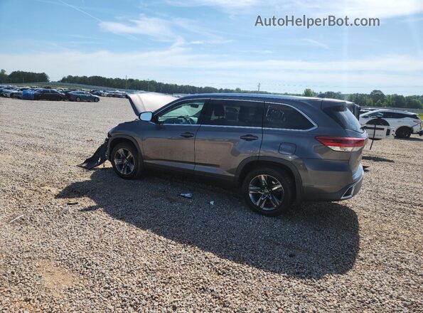 5TDDZRFH9HS472991 2017 TOYOTA HIGHLANDER Серый Задняя правая четверть