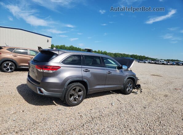 5TDDZRFH9HS472991 2017 TOYOTA HIGHLANDER Серый Передняя правая четверть