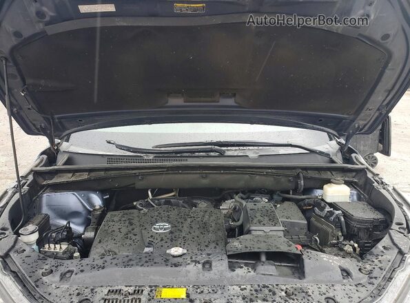 5TDDZRFH9JS887847 2018 TOYOTA HIGHLANDER Blue Вид підкапотного простору