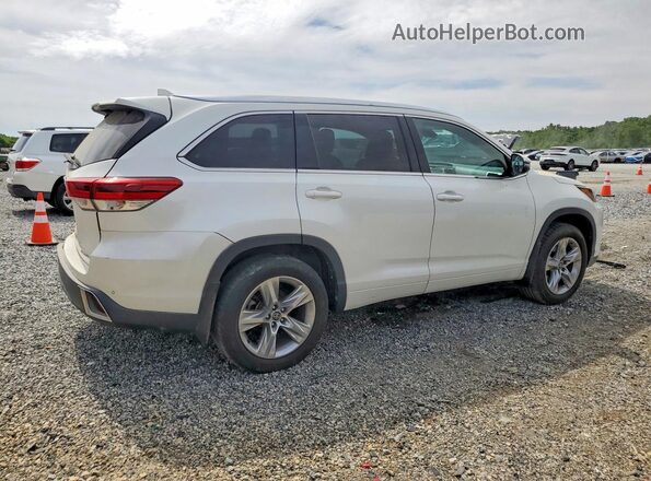 5TDDZRFH9JS888013 2018 TOYOTA HIGHLANDER White Հետևի աջ