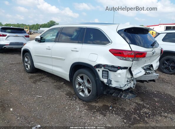 5TDDZRFHXJS485299 2018 TOYOTA HIGHLANDER White Հետևի ձախ