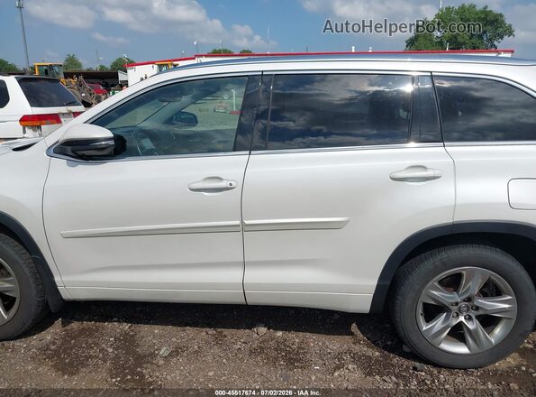 5TDDZRFHXJS485299 2018 TOYOTA HIGHLANDER White 