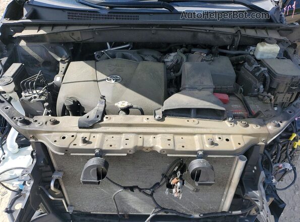 5TDDZRFHXJS890207 2018 TOYOTA HIGHLANDER Black Widok komory silnika