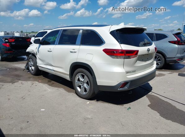 5TDDZRFHXKS722357 2019 TOYOTA HIGHLANDER White Rear left