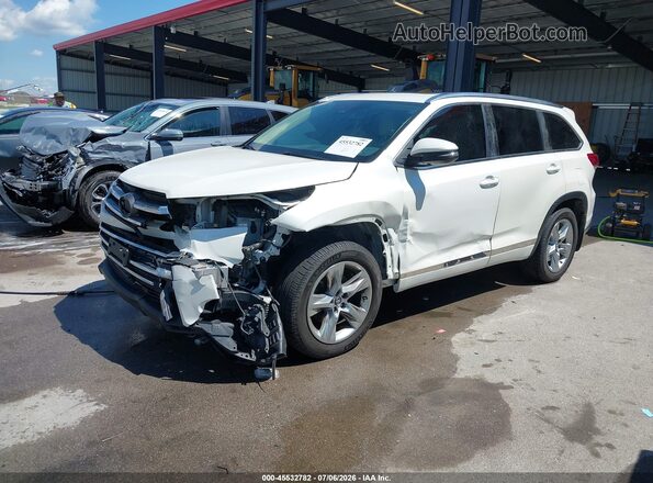 5TDDZRFHXKS722357 2019 TOYOTA HIGHLANDER White Front left