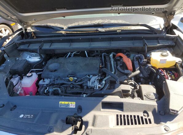 5TDEBRCH7MS062147 2021 TOYOTA HIGHLANDER Silver Вид підкапотного простору