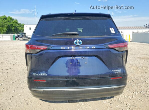 5TDERKEC0PS175415 2023 TOYOTA SIENNA Blue უკანა ხედი