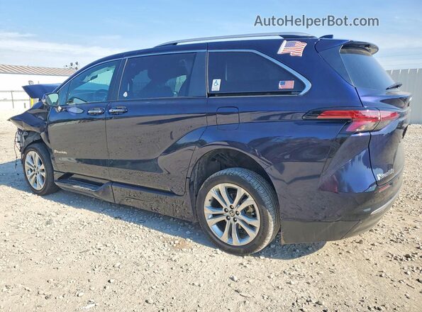 5TDERKEC0PS175415 2023 TOYOTA SIENNA Blue უკანა მარცხენა