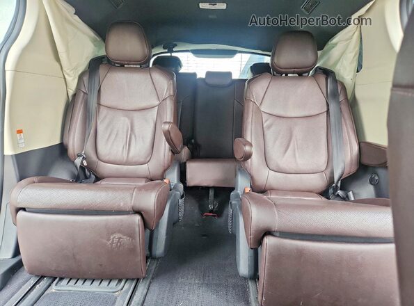 5TDERKEC1MS055280 2021 TOYOTA SIENNA Red Вид задніх сидінь