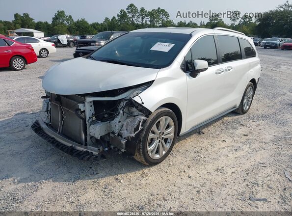 5TDERKEC4NS085598 2022 TOYOTA SIENNA Белый Передняя левая четверть