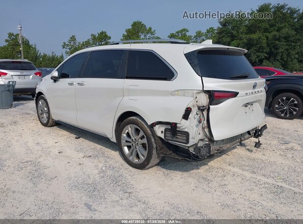 5TDERKEC4NS085598 2022 TOYOTA SIENNA Белый Задняя левая четверть