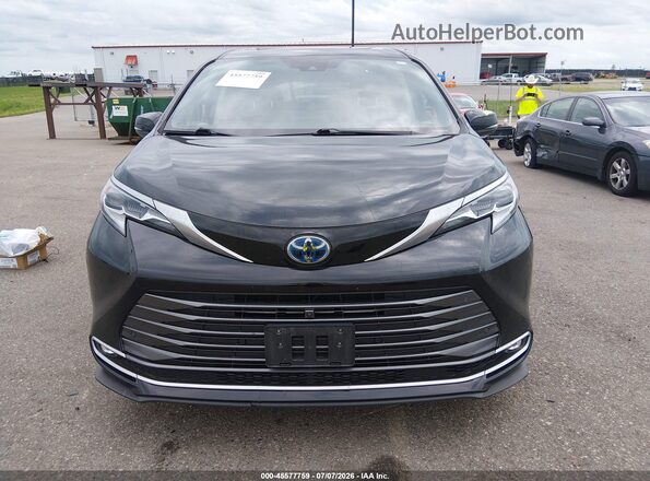 5TDERKEC5MS012254 2021 TOYOTA SIENNA Black ხელსაწყოთა პანელის ხედი