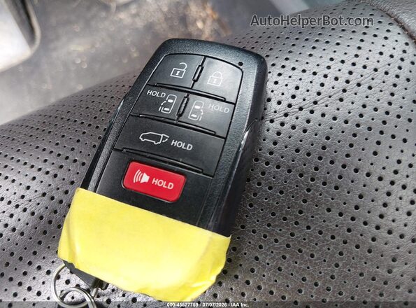 5TDERKEC5MS012254 2021 TOYOTA SIENNA Black წინა პანელის ხედი