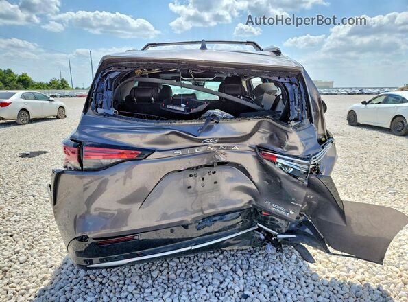 5TDERKEC7PS164928 2023 TOYOTA SIENNA Gray Widok z tyłu