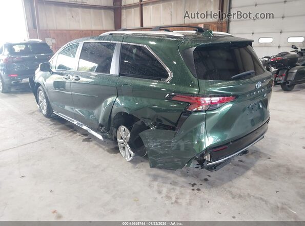5TDESKFC0PS079576 2023 TOYOTA SIENNA Green Rear left