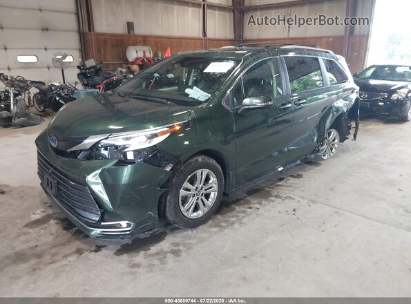 5TDESKFC0PS079576 2023 TOYOTA SIENNA Green Front left