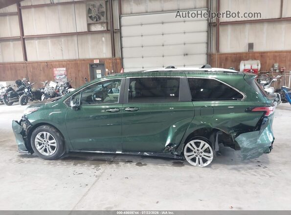 5TDESKFC0PS079576 2023 TOYOTA SIENNA Green 360 interior view