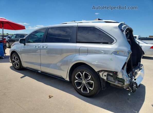 5TDESKFC0SS199631 2025 TOYOTA SIENNA Silver უკანა მარცხენა