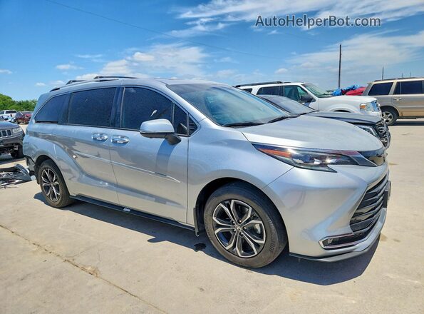 5TDESKFC0SS199631 2025 TOYOTA SIENNA Silver წინა მარჯვენა