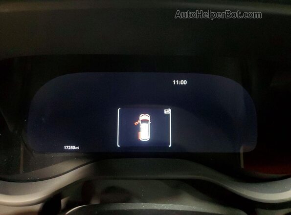 5TDESKFC0SS210689 2025 TOYOTA SIENNA Gray Instrument cluster view