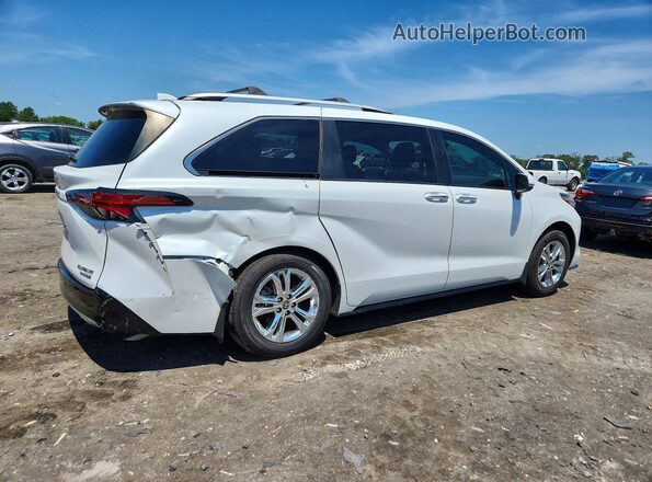 5TDESKFC4NS060915 2022 TOYOTA SIENNA White Tył prawy