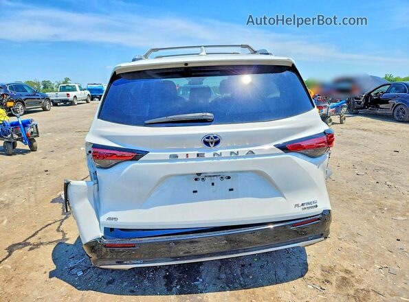 5TDESKFC4NS060915 2022 TOYOTA SIENNA White Widok z tyłu