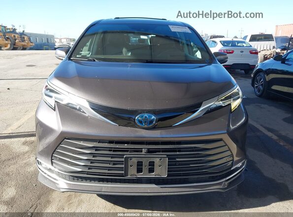 5TDESKFC4PS081525 2023 TOYOTA SIENNA Серый Вид щитка приборов