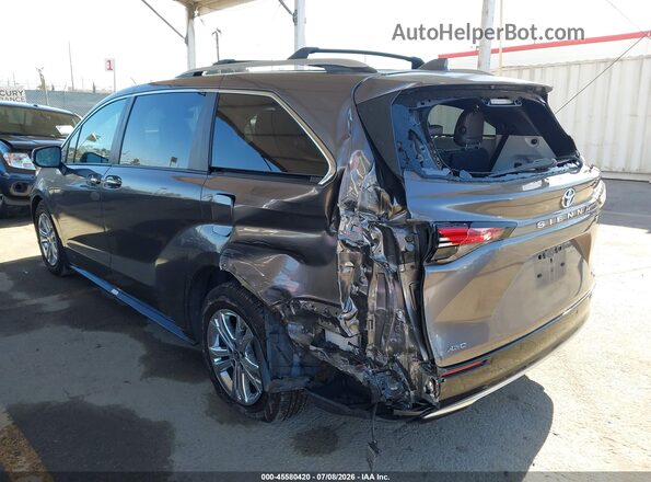 5TDESKFC4PS081525 2023 TOYOTA SIENNA Серый Задняя левая четверть