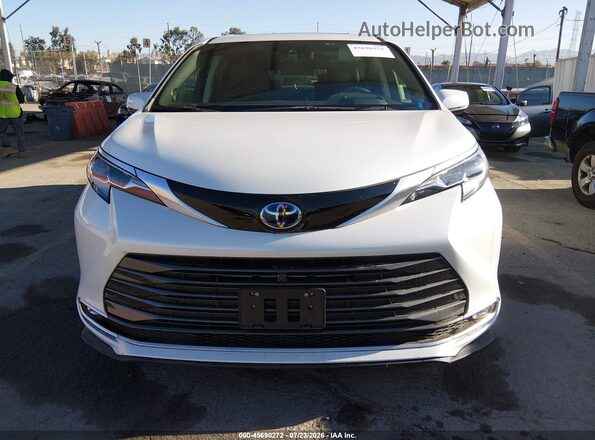 5TDESKFC4PS084327 2023 TOYOTA SIENNA White Вид задньої частини салону