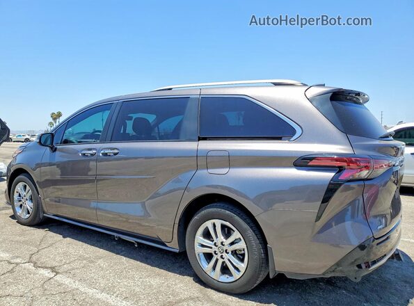 5TDESKFC4PS108013 2023 TOYOTA SIENNA Gray Rear left