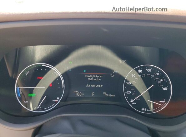 5TDESKFC4PS108013 2023 TOYOTA SIENNA Gray Instrument cluster view