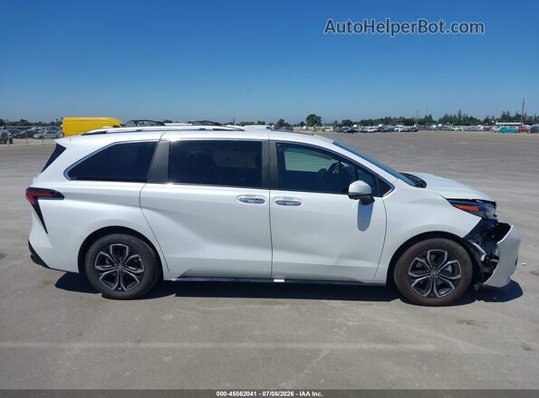 5TDESKFC4TS237086 2026 TOYOTA SIENNA White Սալոնի 360 աստիճան տեսք