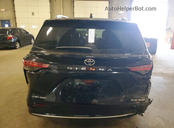 5TDESKFC4TS262067 2026 TOYOTA SIENNA Black Widok z tyłu