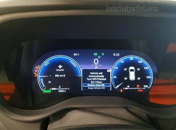 5TDESKFC4TS262067 2026 TOYOTA SIENNA Black Widok zestawu wskaźników