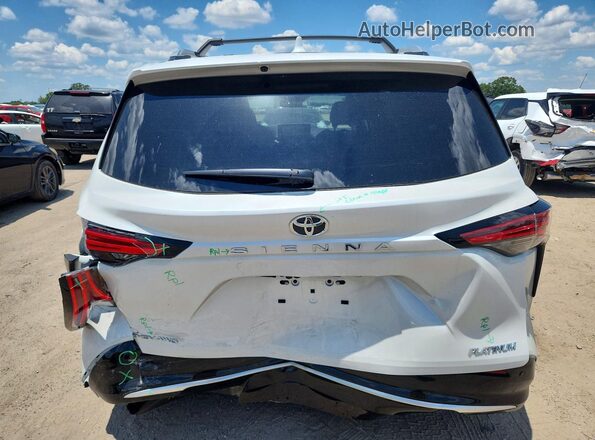 5TDESKFC7TS242928 2026 TOYOTA SIENNA White Widok z tyłu