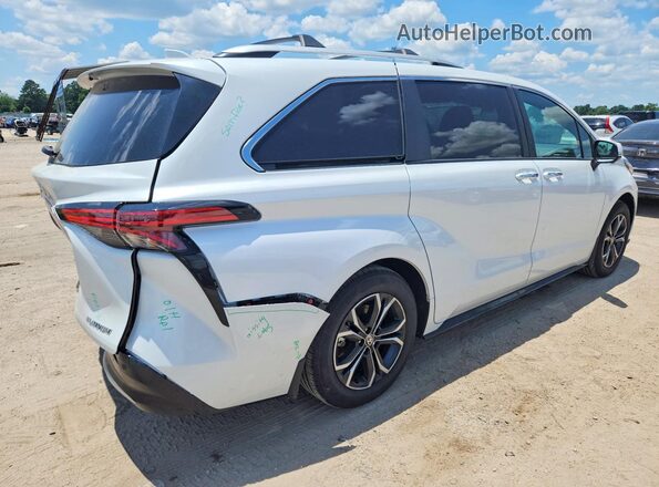 5TDESKFC7TS242928 2026 TOYOTA SIENNA White Tył prawy